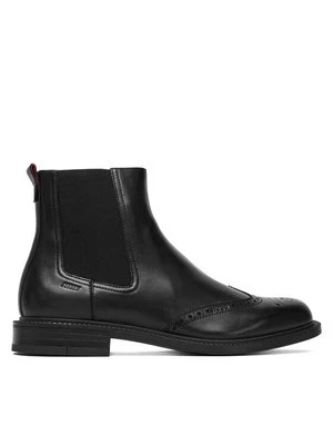 Obrázek produktu HUGO Kotníková obuv s elastickým prvkem Lysander 50552617 Černá