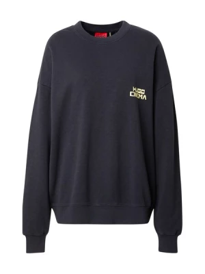 Obrázek produktu HUGO Mikina 'Dargentix'  námořnická modř / světle žlutá / černá / offwhite