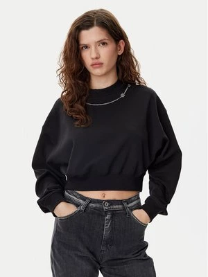 Obrázek produktu HUGO Mikina Dewita 50530446 Černá Oversize