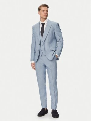 Obrázek produktu HUGO Oblek Henry 50559672 Modrá Slim Fit