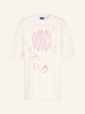 Obrázek produktu Hugo Oversized Tričko bílá / starorůžová
