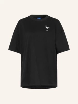 Obrázek produktu Hugo Oversized Tričko černá / bílá