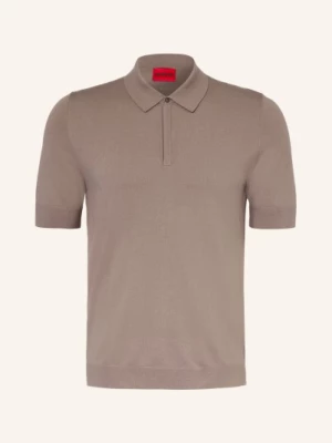 Obrázek produktu Hugo Pletené Polo Tričko San Peter černošedá