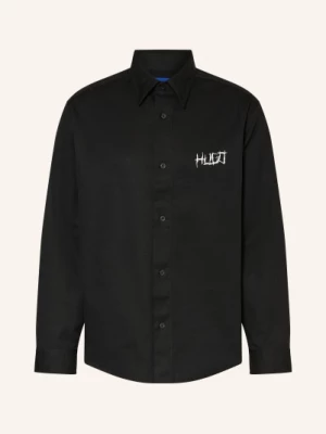 Obrázek produktu Hugo Převlečná Košile Ebolt černá / bílá