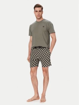 Obrázek produktu HUGO Pyžamo Aaron 50556777 Tmavě zelená Regular Fit