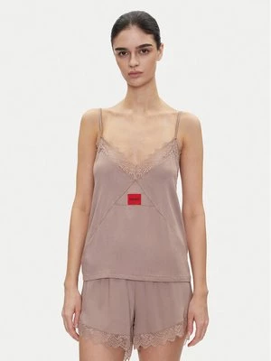 Obrázek produktu HUGO Pyžamový top Red Label Lace_Cami 50531653 Hnědá Regular Fit