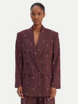 Obrázek produktu HUGO Sako Antegi 50554428 Bordó Relaxed Fit