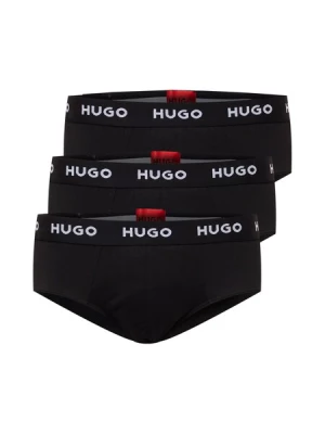 Obrázek produktu HUGO Slipy  černá / bílá