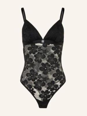Obrázek produktu Hugo Stringové Body Bloom Lace černá