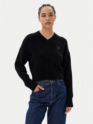 Obrázek produktu HUGO Svetr Scutie 50543059 Černá Relaxed Fit
