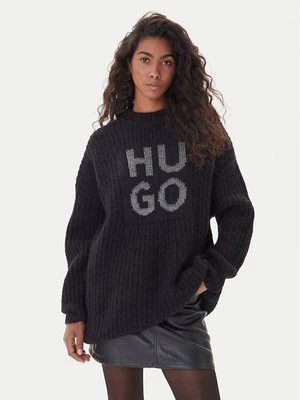 Obrázek produktu HUGO Svetr Sloguis 50548245 Černá Oversize