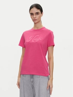 Obrázek produktu HUGO T-Shirt Damacia_4 50539101 Růžová Regular Fit