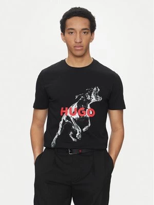 Obrázek produktu Hugo T-Shirt Deyladec 50530607 Černá Oversize