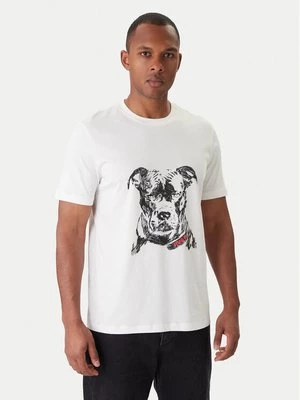 Obrázek produktu HUGO T-Shirt Dubrox 50553779 Écru Regular Fit