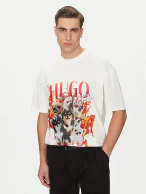 Obrázek produktu HUGO T-Shirt Dugie 50538259 Écru Oversize