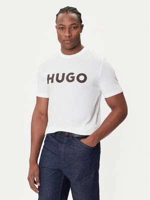 Obrázek produktu HUGO T-Shirt Dulivio 50542737 Écru Regular Fit