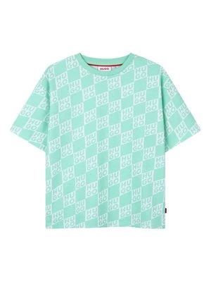 Obrázek produktu HUGO T-Shirt G01022 S Zelená Loose Fit