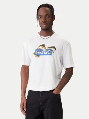 Obrázek produktu HUGO T-Shirt Nalotrix 50554349 Bílá Regular Fit