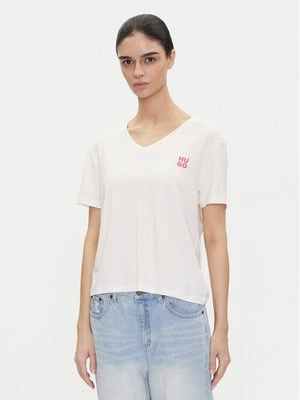 Obrázek produktu HUGO T-Shirt Nika_T-Shirt 50540046 Écru Regular Fit Krémová