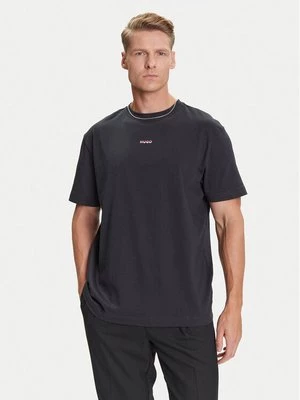 Obrázek produktu HUGO T-Shirt Split Logo 50544185 Černá Relaxed Fit