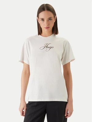 Obrázek produktu HUGO T-Shirt Vintage 50560566 Écru Regular Fit Krémová