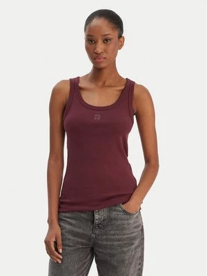Obrázek produktu HUGO Top Datamia 50514489 Bordó Slim Fit