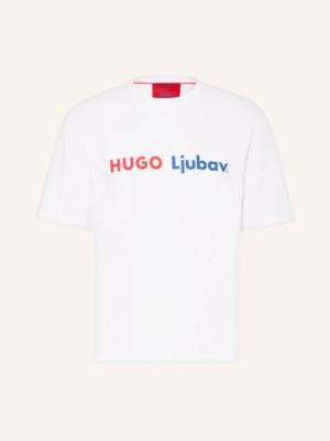 Obrázek produktu Hugo Tričko Dlove Ljubav bílá