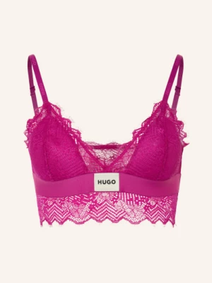 Obrázek produktu Hugo Trojúhelníková Podprsenka Lace fuchsiová