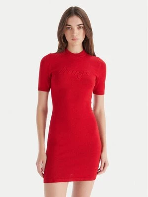 Obrázek produktu HUGO Úpletové šaty Sbloggy 50543324 Červená Slim Fit