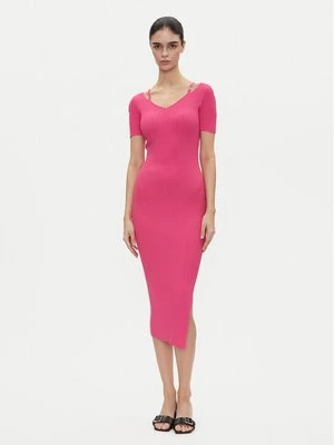 Obrázek produktu HUGO Úpletové šaty Shaty 50538239 Růžová Slim Fit