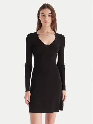 Obrázek produktu HUGO Úpletové šaty Sibery 50548244 Černá Slim Fit