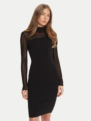Obrázek produktu HUGO Úpletové šaty Siclaminy 50542664 Černá Slim Fit