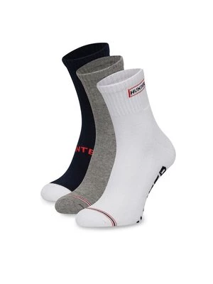 Obrázek produktu Hunter Dlouhé ponožky AS_HUNTER_01Z_SS25 (3-PACK) Bílá