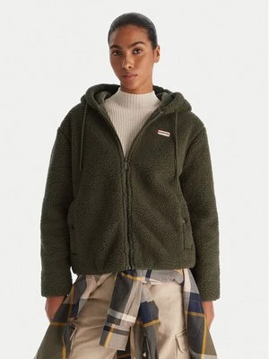 Obrázek produktu Hunter Fleecová mikina Bonelle HARW0053242 Zelená Relaxed Fit
