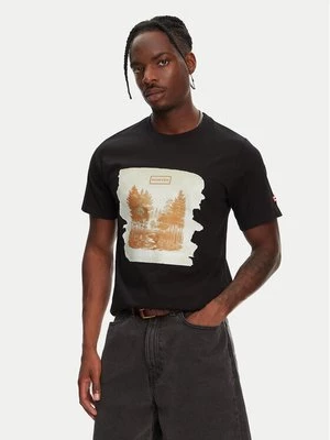 Obrázek produktu Hunter T-Shirt Duart Graphic HARM0033251 Černá Regular Fit