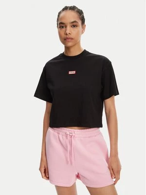 Obrázek produktu Hunter T-Shirt Leona HARW0070251 Černá Boxy Fit