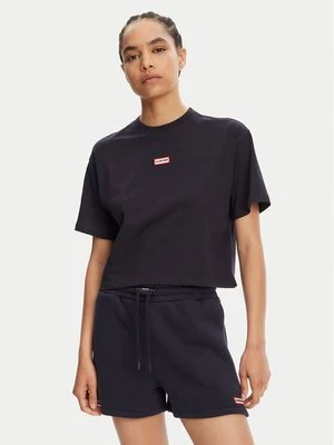 Obrázek produktu Hunter T-Shirt Leona HARW0070251 Tmavomodrá Boxy Fit