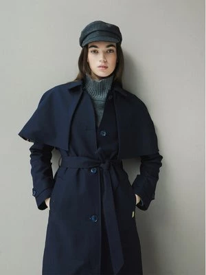 Obrázek produktu Hunter Trenčkot Keltie HARW0014251 Tmavomodrá Regular Fit