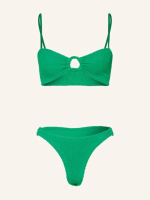 Obrázek produktu Hunza G Bikiny S Korzetem Misty zelená