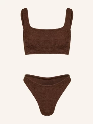 Obrázek produktu Hunza G Bikiny S Korzetem Xandra hnědá