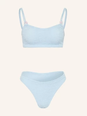 Obrázek produktu Hunza G Bustier Bikiny Cassi S Ozdobnými Perličkami tmavě modrá / světle růžová