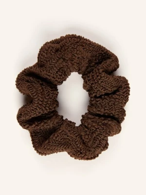 Obrázek produktu Hunza G Gumička Do Vlasů Scrunchie tmavě hnědá