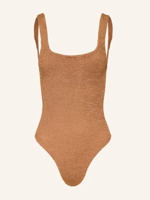 Obrázek produktu Hunza G Plavky Square Neck koňaková