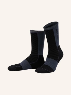 Obrázek produktu Icebreaker Běžecké Ponožky Merino Run + Ultralight Crew černá / tmavě modrá