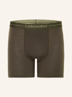 Obrázek produktu Icebreaker Funkční Prádlo - Boxerky Anatomica S Příměsí Merino Vlny khaki