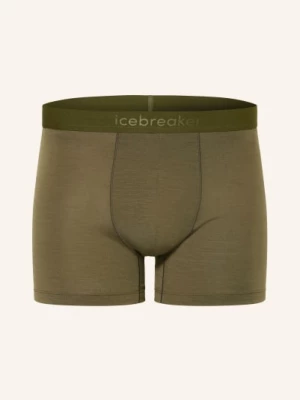 Obrázek produktu Icebreaker Funkční Prádlo - Boxerky Anatomica S Příměsí Merino Vlny khaki