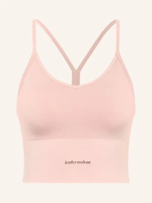 Obrázek produktu Icebreaker Sportovní Podprsenka 260 Zoneknit Seamless S Merino Vlnou starorůžová