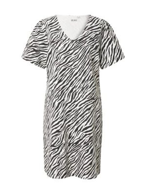 Obrázek produktu ICHI Šaty 'IH ZEBRA'  černá / bílá