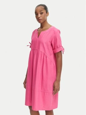 Obrázek produktu Iconique Letní šaty Jade IC26-077 Tmavě růžová Relaxed Fit