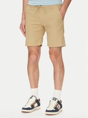 Obrázek produktu INDICODE Šortky z materiálu Inerwilo 70-815 Béžová Slim Fit
